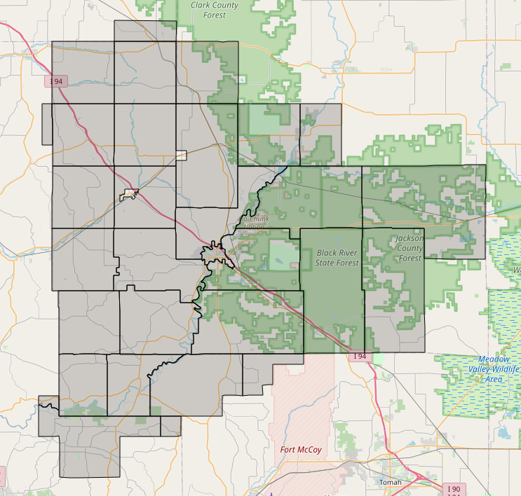 Local power outage maps